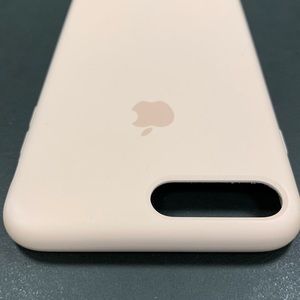 iPhone 7/8 Plus Apple Silicone Case- Pink Sand